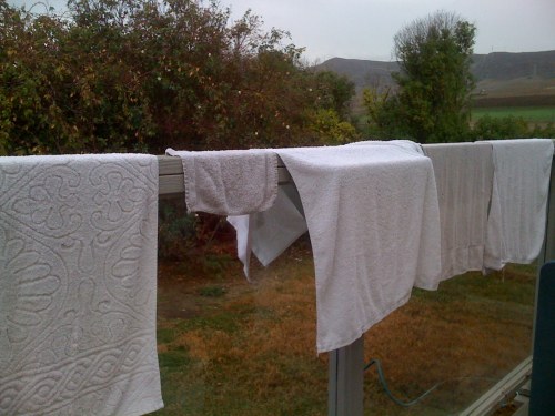 My current "clothesline"